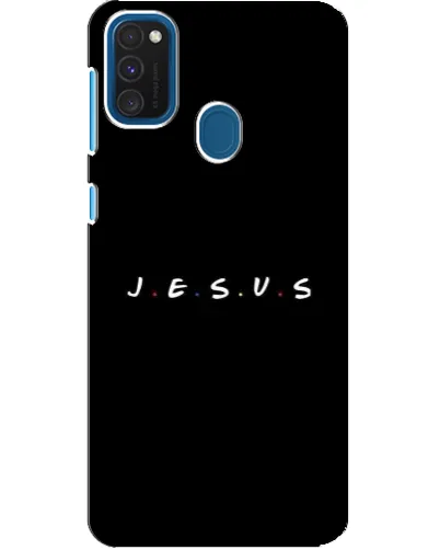 Чохол для Samsung Galaxy A21s з картинкою «Крапки віри J.E.S.U.S.»