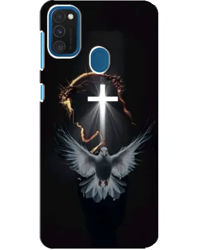 Чохол для Samsung Galaxy A21s з картинкою «Голуб та Світло»