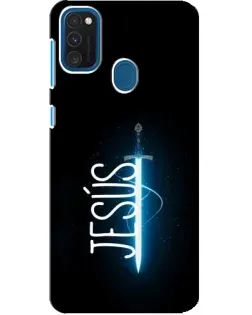 Чохол для Samsung Galaxy A21s з картинкою «Меч Духа Jesus»