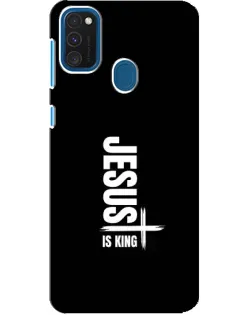 Чохол для Samsung Galaxy A21s з картинкою «Вертикаль віри Jesus»