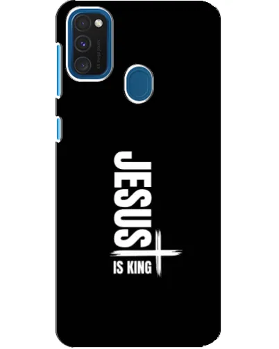 Чохол для Samsung Galaxy A21s з картинкою «Вертикаль віри Jesus»