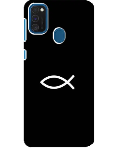 Чехол для Samsung Galaxy A21s с картинкой «Символ рыбы Jesus» Чехол для Samsung Galaxy A21s с картинкой «Символ рыбы Jesus»