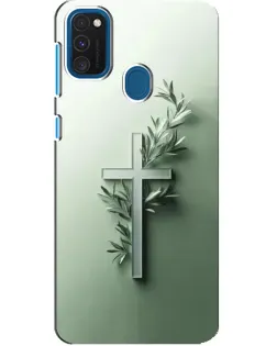 Чехол для Samsung Galaxy A21s с картинкой «Оливковая ветвь»