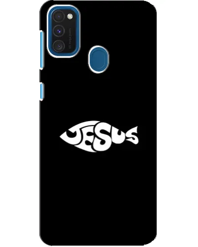 Чехол для Samsung Galaxy A21s с картинкой «Рыба Jesus» Чехол для Samsung Galaxy A21s с картинкой «Рыба Jesus»