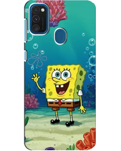 Чехол для Samsung Galaxy A21s с картинкой «Подводный привет» Чехол для Samsung Galaxy A21s с картинкой «Подводный привет»