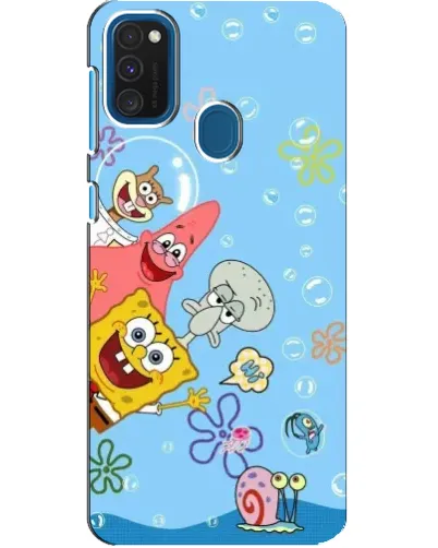 Чехол для Samsung Galaxy A21s с картинкой «Веселые пузырьки» Чехол для Samsung Galaxy A21s с картинкой «Веселые пузырьки»