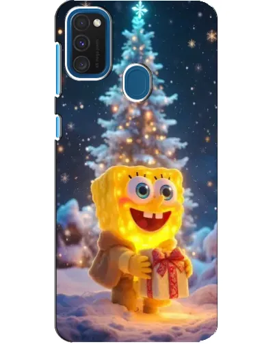 Чехол для Samsung Galaxy A21s с картинкой «Рождественский Спанч Боб» Чехол для Samsung Galaxy A21s с картинкой «Рождественский Спанч Боб»