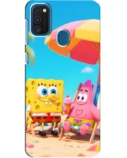 Чехол для Samsung Galaxy A21s с картинкой «Отдых на пляже»