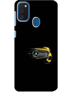 Чехол для Samsung Galaxy A21s с картинкой «Mercedes — ретро стиль»