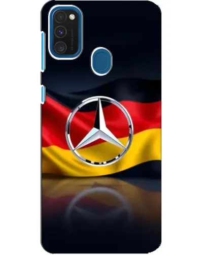 Чехол для Samsung Galaxy A21s с картинкой «Mercedes — флаг Германии» Чехол для Samsung Galaxy A21s с картинкой «Mercedes — флаг Германии»