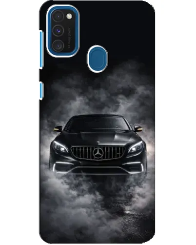 Чехол для Samsung Galaxy A21s с картинкой «Mercedes в дыму» Чехол для Samsung Galaxy A21s с картинкой «Mercedes в дыму»