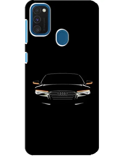 Чохол для Samsung Galaxy A21s з картинкою «Audi — нічний контур»