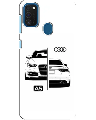 Чохол для Samsung Galaxy A21s з картинкою «Audi — контрастний дизайн»