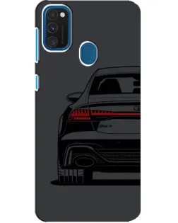 Чохол для Samsung Galaxy A21s з картинкою «Задня частина Audi — арт»