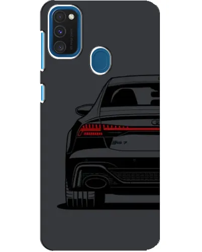 Чохол для Samsung Galaxy A21s з картинкою «Задня частина Audi — арт»