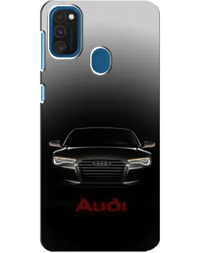 Чохол для Samsung Galaxy A21s з картинкою «Audi — градієнтний контур»
