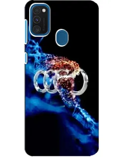 Чохол для Samsung Galaxy A21s з картинкою «Енергія лого Audi»