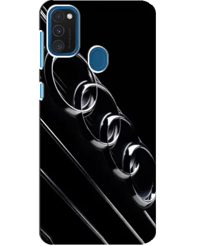 Чохол для Samsung Galaxy A21s з картинкою «Audi — абстрактні кільця»