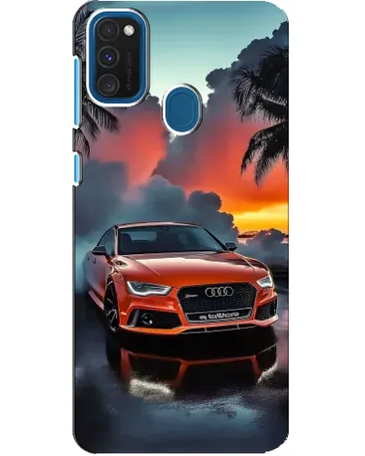 Чохол для Samsung Galaxy A21s з картинкою «Audi — захід сонця»