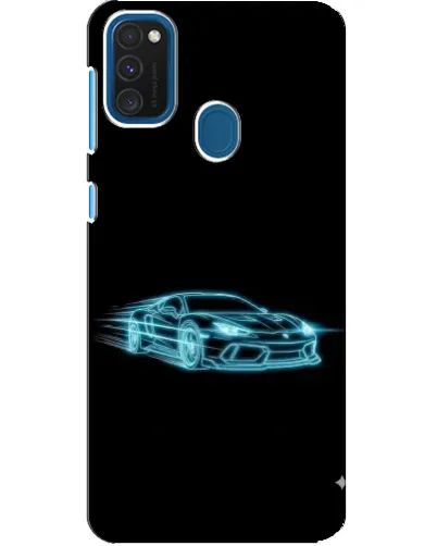 Чехол для Samsung Galaxy A21s с картинкой «Неоновый контур Lamborghini» Чехол для Samsung Galaxy A21s с картинкой «Неоновый контур Lamborghini»