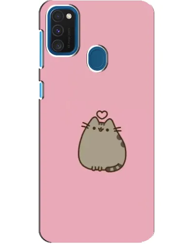 Чехол для Samsung Galaxy A21s с картинкой «Pusheen сердце» Чехол для Samsung Galaxy A21s с картинкой «Pusheen сердце»