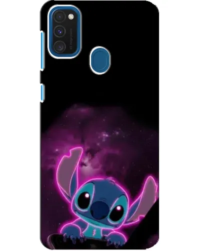 Чохол для Samsung Galaxy A21s з картинкою «Неоновий Stitch»