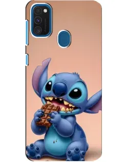 Чохол для Samsung Galaxy A21s з картинкою «Стіч їсть шоколад» Чохол для Samsung Galaxy A21s з картинкою «Стіч їсть шоколад»