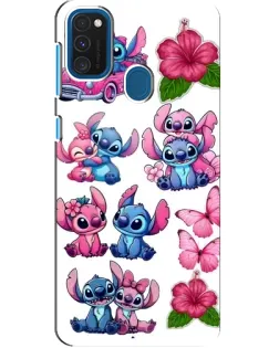 Чохол для Samsung Galaxy A21s з картинкою «Стікери Stitch та Angel» Чохол для Samsung Galaxy A21s з картинкою «Стікери Stitch та Angel»