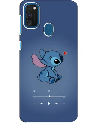 Чохол для Samsung Galaxy A21s з картинкою «Музичний Stitch»