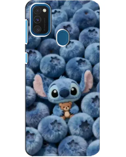 Чохол для Samsung Galaxy A21s з картинкою «Стіч та лохина»