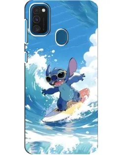 Чохол для Samsung Galaxy A21s з картинкою «Стіч на хвилі» Чохол для Samsung Galaxy A21s з картинкою «Стіч на хвилі»