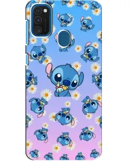 Чохол для Samsung Galaxy A21s з картинкою «Патерн зі Стічем» Чохол для Samsung Galaxy A21s з картинкою «Патерн зі Стічем»
