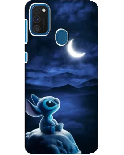 Чохол для Samsung Galaxy A21s з картинкою «Місячна ніч Стіча»