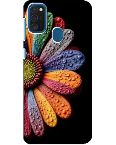 Чехол для Samsung Galaxy A21s с картинкой «Радужный цветок» Чехол для Samsung Galaxy A21s с картинкой «Радужный цветок»