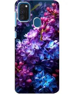 Чохол для Samsung Galaxy A21s з картинкою «Бузковий цвіт»