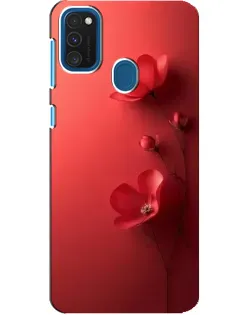 Чохол для Samsung Galaxy A21s з картинкою «Макові суцвіття»