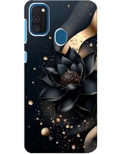 Чохол для Samsung Galaxy A21s з картинкою «Чорний лотос»