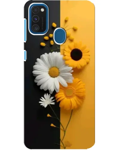Чехол для Samsung Galaxy A21s с картинкой «Подсолнух и ромашка» Чехол для Samsung Galaxy A21s с картинкой «Подсолнух и ромашка»