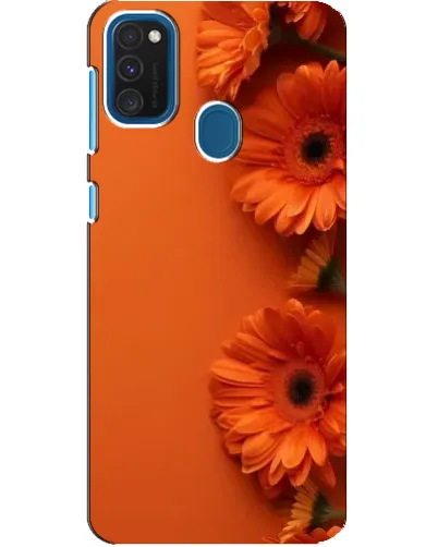 Чехол для Samsung Galaxy A21s с картинкой «Оранжевые герберы» Чехол для Samsung Galaxy A21s с картинкой «Оранжевые герберы»