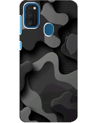 Чехол для Samsung Galaxy A21s с картинкой «Темный абстрактный камуфляж» Чехол для Samsung Galaxy A21s с картинкой «Темный абстрактный камуфляж»