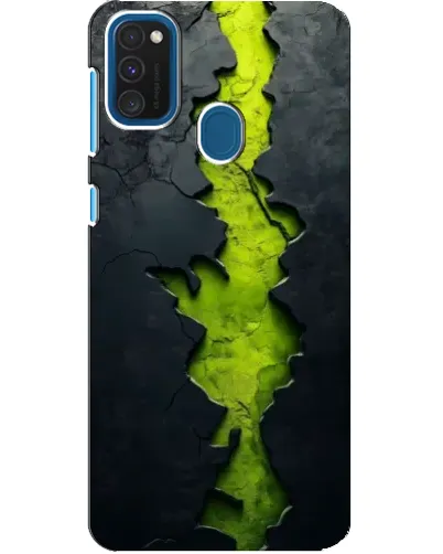 Чехол для Samsung Galaxy A21s с картинкой «Салатовый разлом скалы» Чехол для Samsung Galaxy A21s с картинкой «Салатовый разлом скалы»