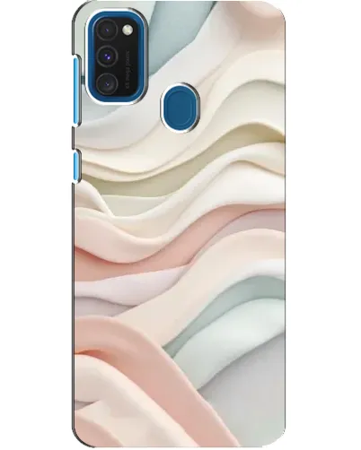 Чехол для Samsung Galaxy A21s с картинкой «Пастельные нежные волны» Чехол для Samsung Galaxy A21s с картинкой «Пастельные нежные волны»