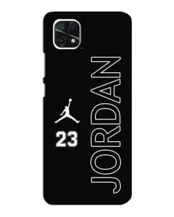 Чехол для Samsung Galaxy A22 5G с картинкой «Jordan Vertical»