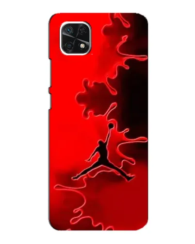 Чехол для Samsung Galaxy A22 5G с картинкой «Jordan Red Smoke» Чехол для Samsung Galaxy A22 5G с картинкой «Jordan Red Smoke»
