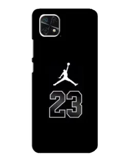 Чехол для Samsung Galaxy A22 5G с картинкой «Jordan Flight 23»