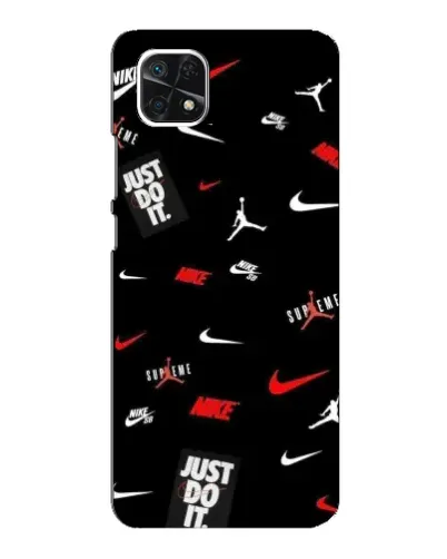 Чехол для Samsung Galaxy A22 5G с картинкой «Nike Mix Pattern» Чехол для Samsung Galaxy A22 5G с картинкой «Nike Mix Pattern»