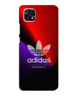 Чохол для Samsung Galaxy A22 5G з картинкою «Adidas Red Neon»
