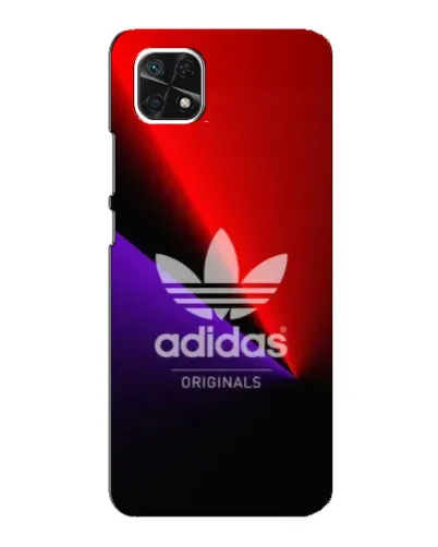 Чехол для Samsung Galaxy A22 5G с картинкой «Adidas Red Neon» Чехол для Samsung Galaxy A22 5G с картинкой «Adidas Red Neon»