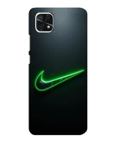 Чехол для Samsung Galaxy A22 5G с картинкой «Неоновый контур Nike» Чехол для Samsung Galaxy A22 5G с картинкой «Неоновый контур Nike»