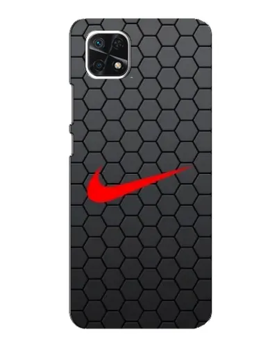 Чехол для Samsung Galaxy A22 5G с картинкой «Nike — карбоновая сетка» Чехол для Samsung Galaxy A22 5G с картинкой «Nike — карбоновая сетка»